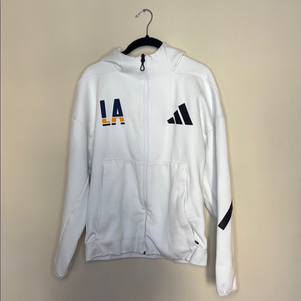 LA Galaxy 2024 Anthem Zip Up Hoodie